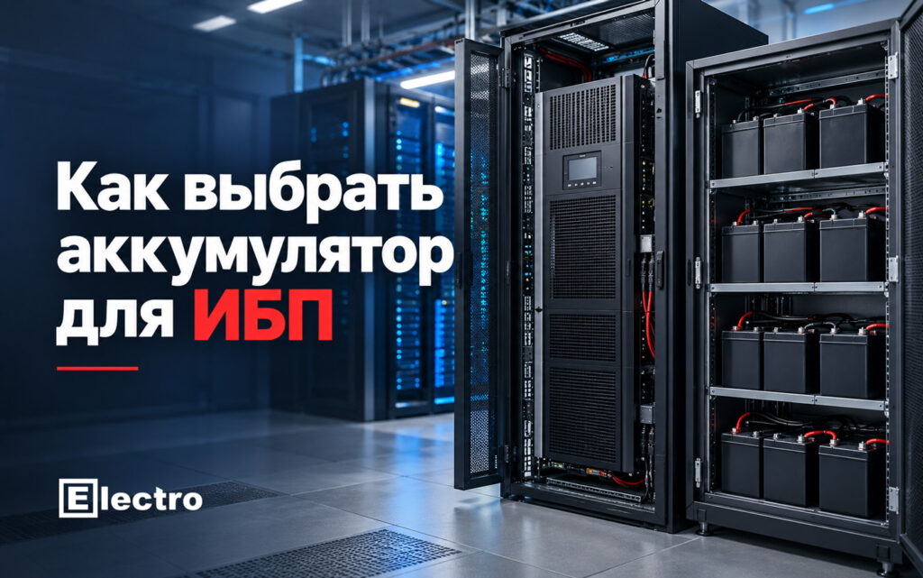 Как выбрать аккумулятор для ИБП: путеводитель по AGM-батареям от расчёта до замены
